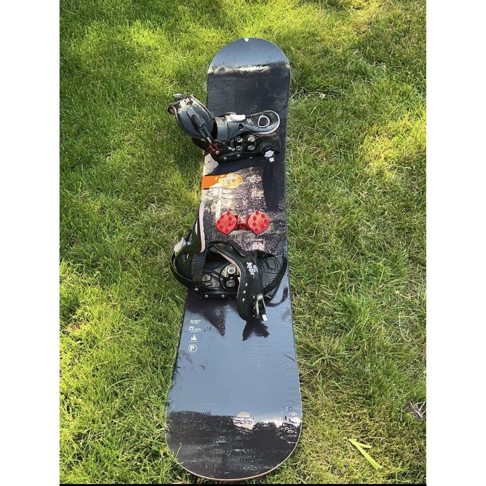 Palmer Factor Freestyle Snowboard 157cm Ride LXH Med.  Bindings Women’s Blk/Pink
